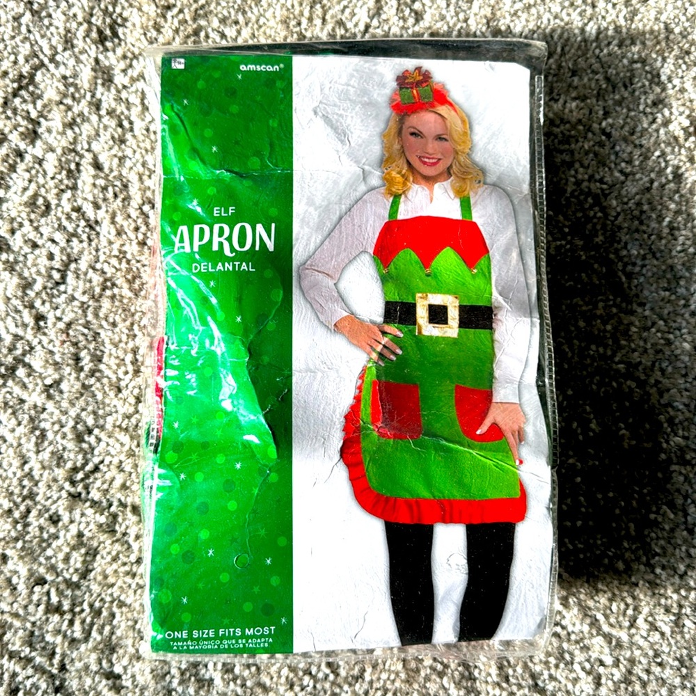 🎄🎄ELF APRON🎄🎄